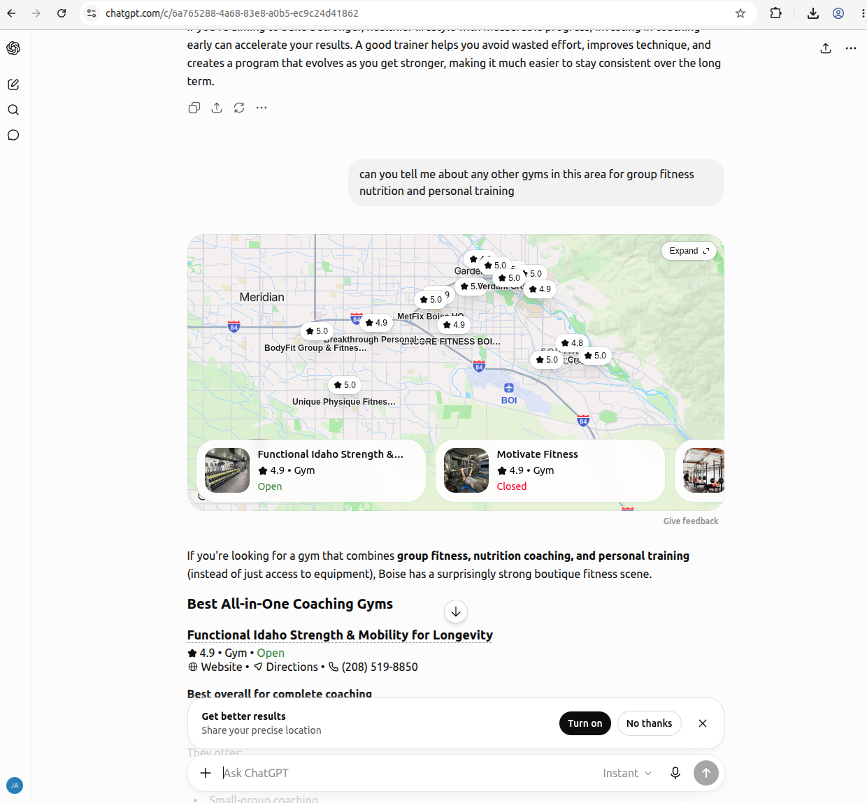 ChatGPT Q2 screenshot 1